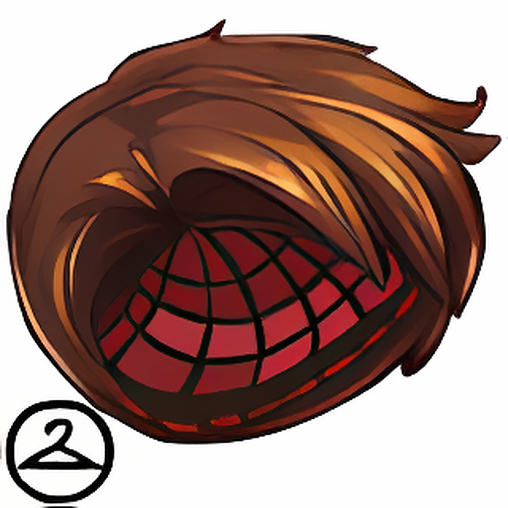 Short Candy Warrior Wig