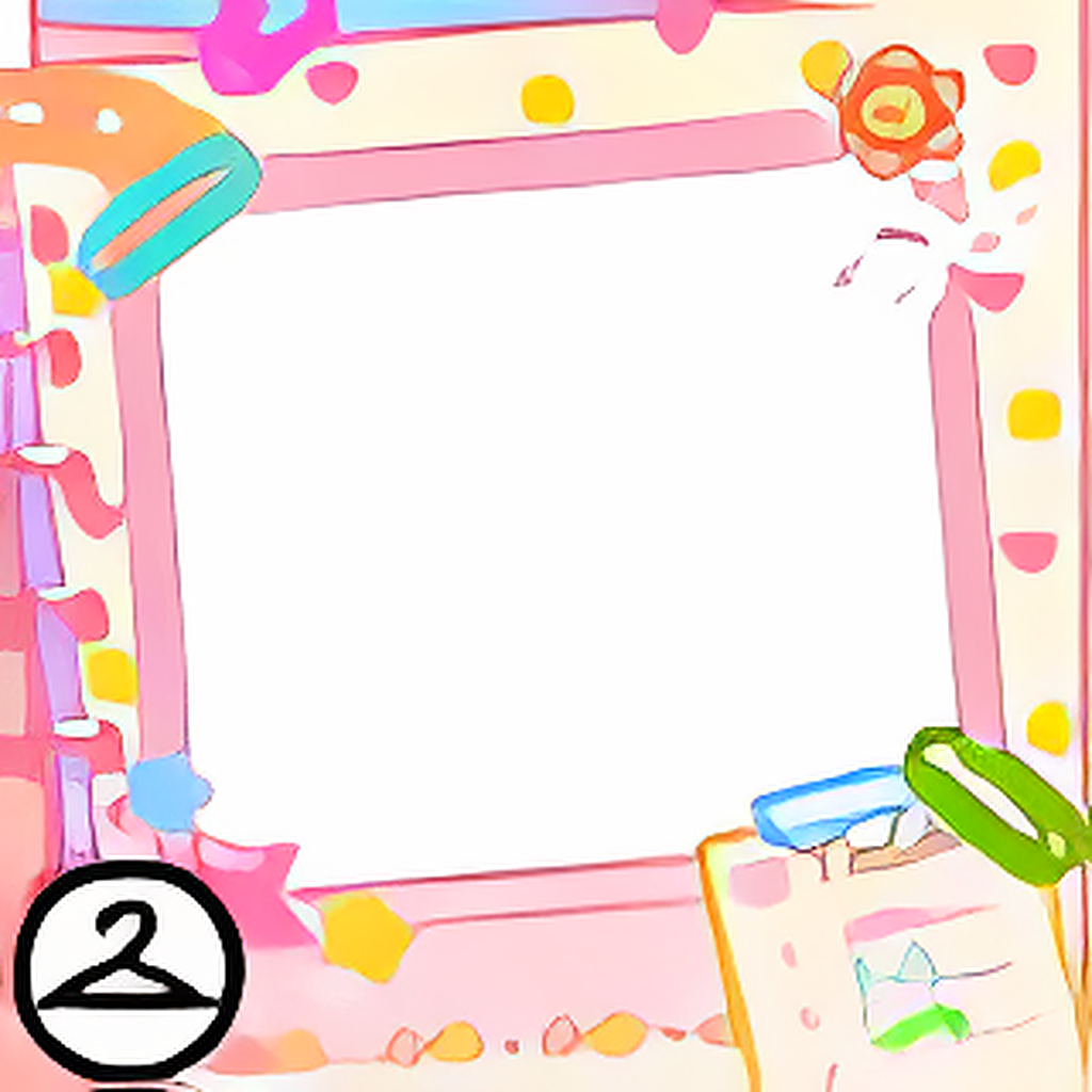 School Scrapbook Frame