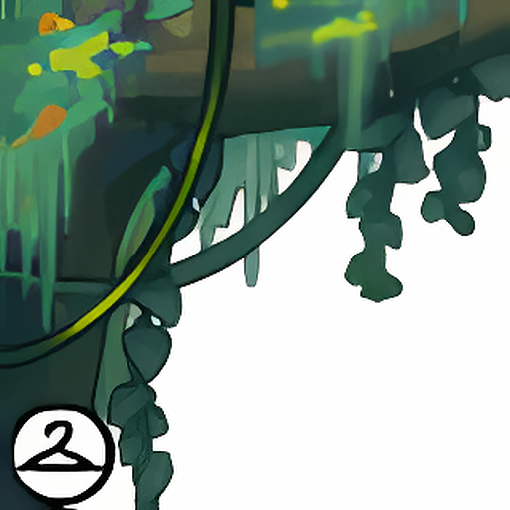 Tropical Jungle Vines Garland