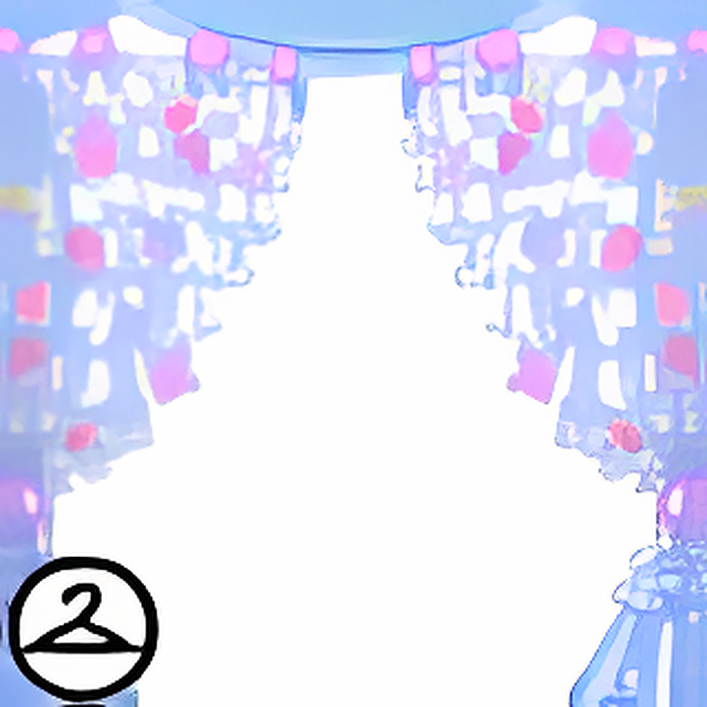 Dyeworks Blue: Cupcake Curtains