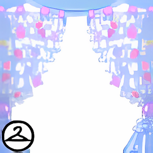 Dyeworks Blue: Cupcake Curtains