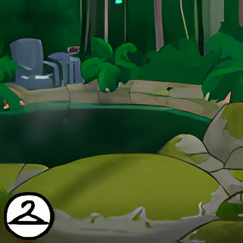 Hidden Forest Background
