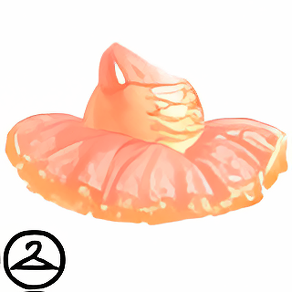 Ornate Peach Party Dress