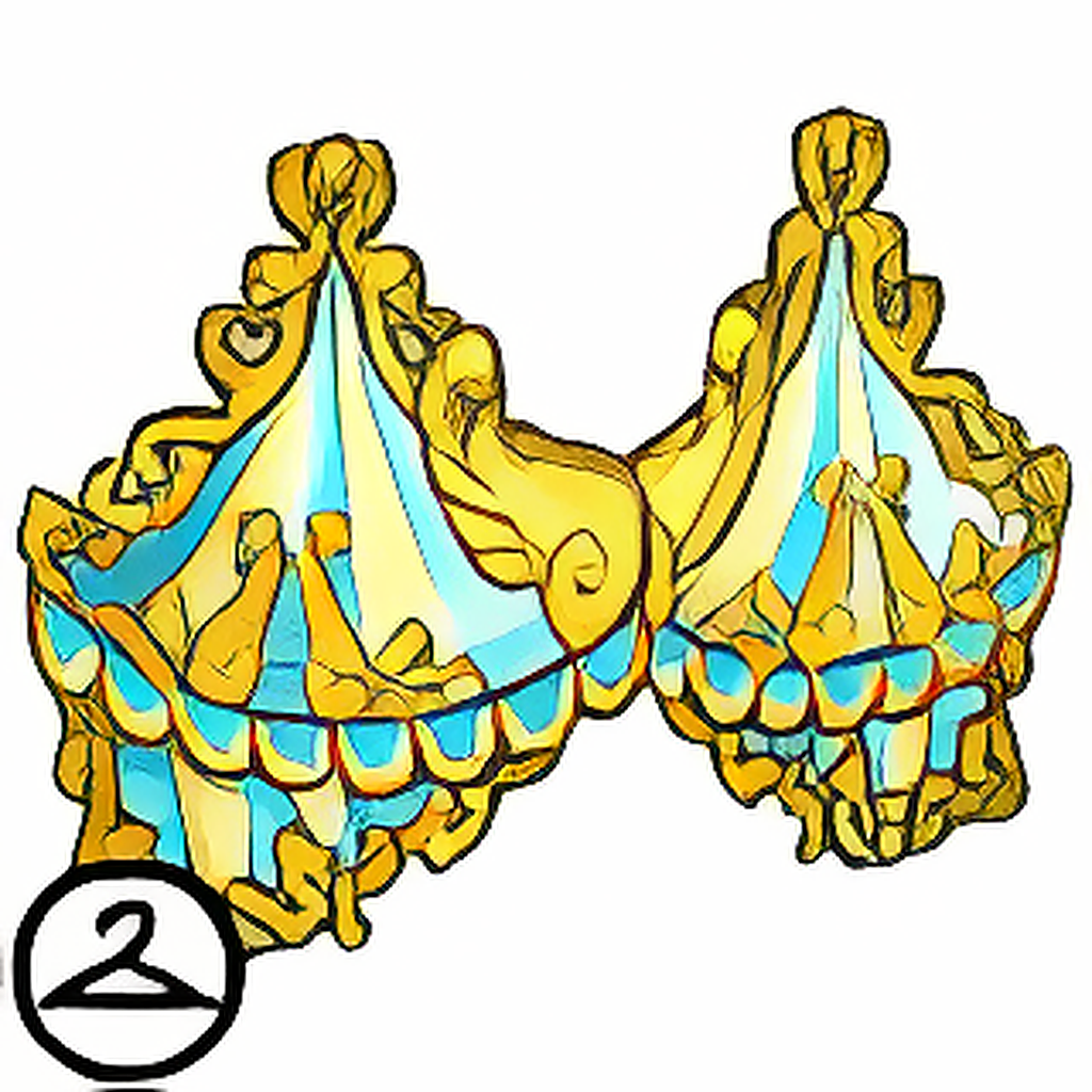 Ornate Circus Tent Wings