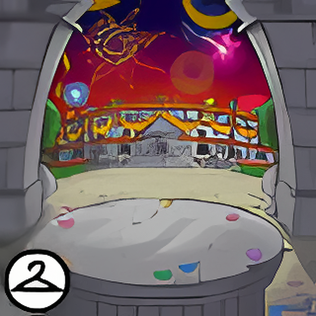 New Years in Altador Background
