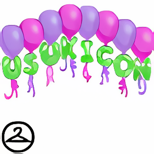Usukicon Balloon Banner
