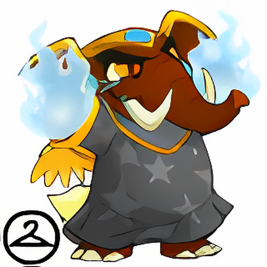 Spooky Halloween Elephante