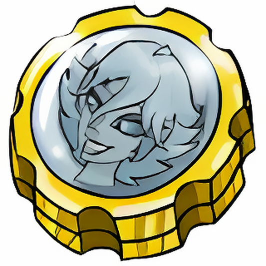 Smiling Space Faerie Coin
