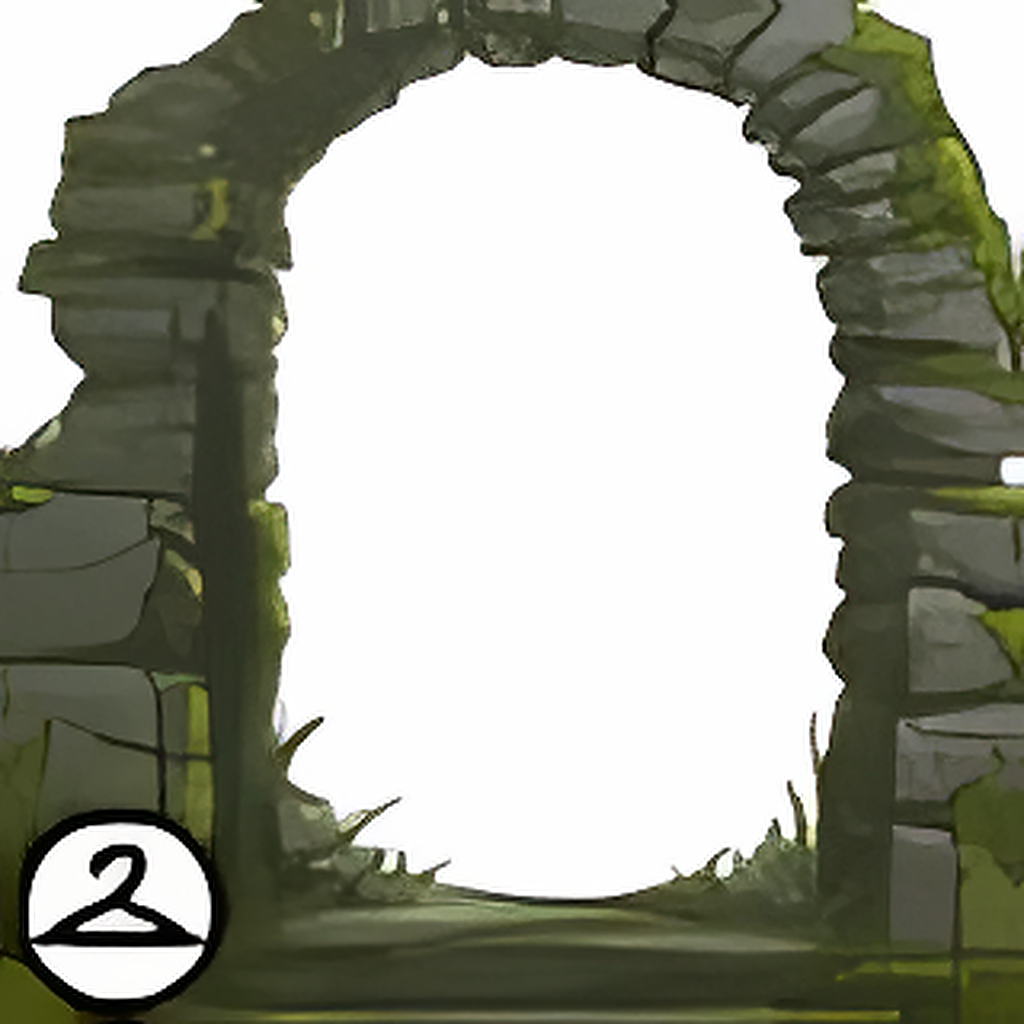 Ancient Ruins Foreground