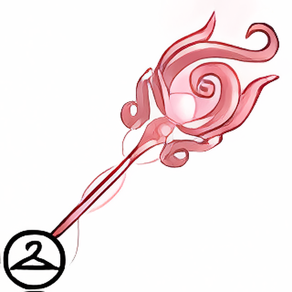 Dyeworks Rose Gold: Lighted Faerie Staff