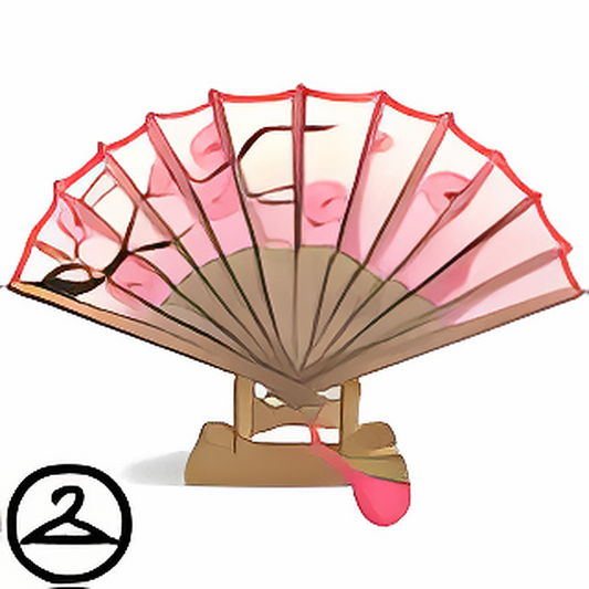 Blossoming Folding Fan