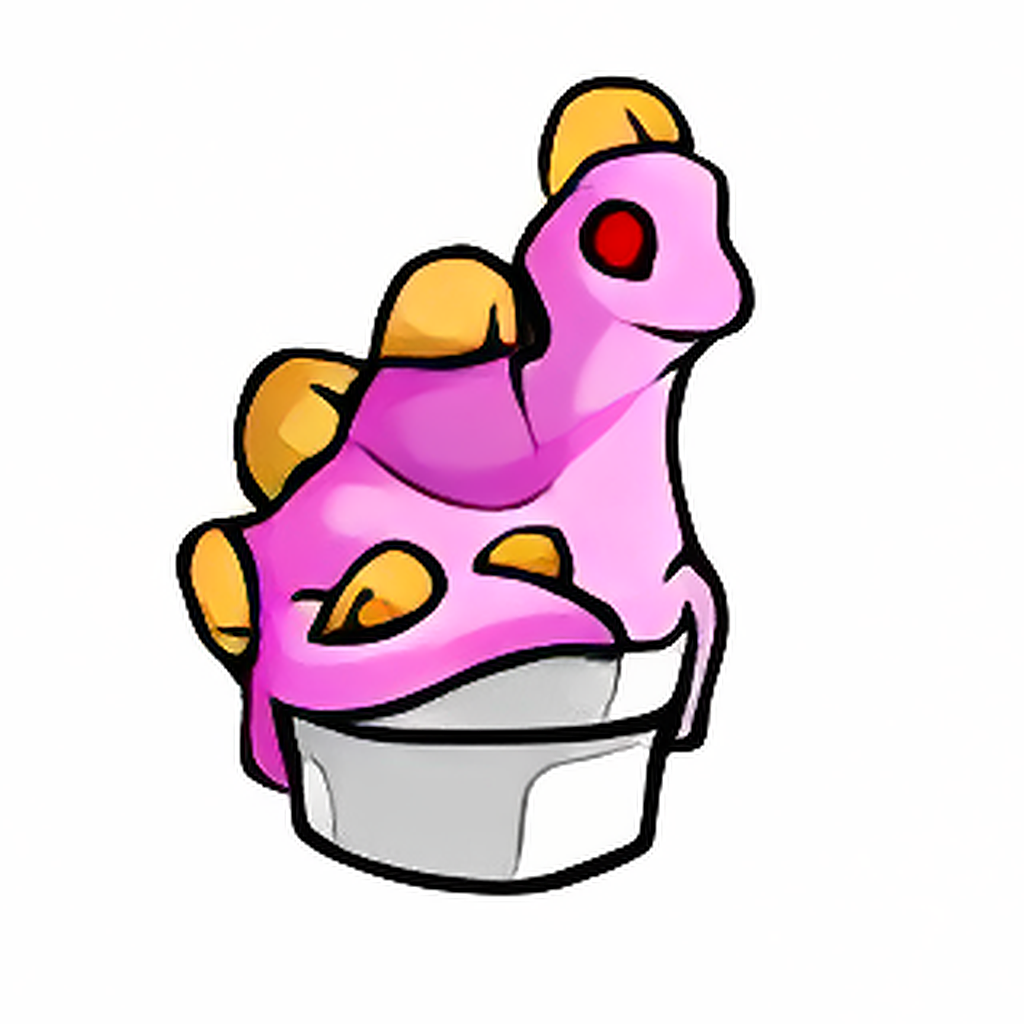 Pink Chomby Ice Cream