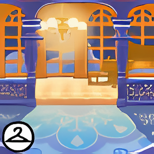 Victorian Ballroom Balcony Background