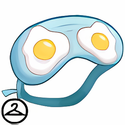 Sunny-Side Up Sleeping Mask