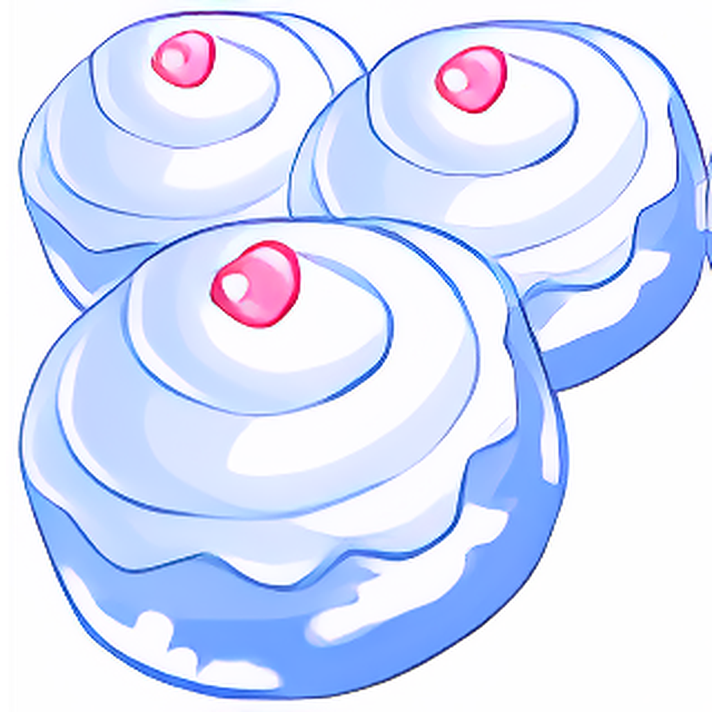 Cloud Usul Iced Buns