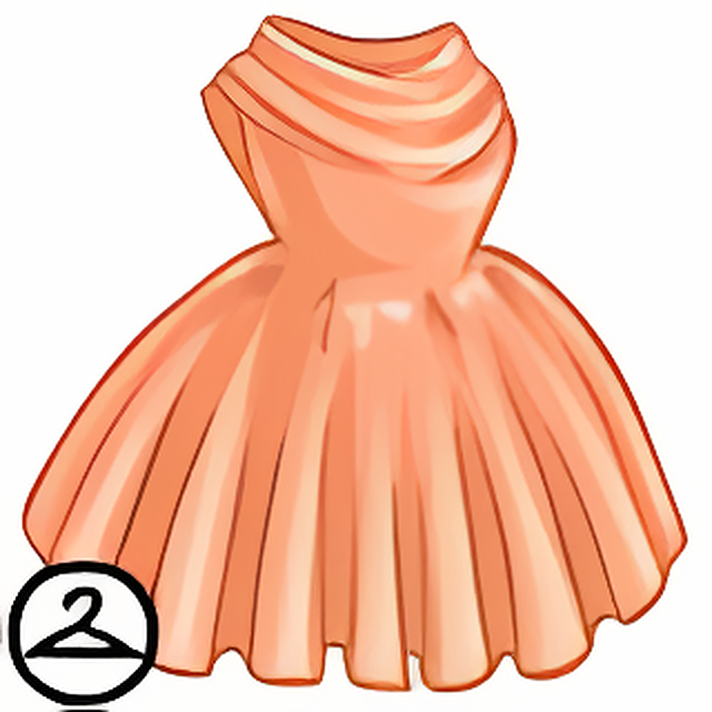 Dyeworks Orange: Mutant Pink Ruffle Dress