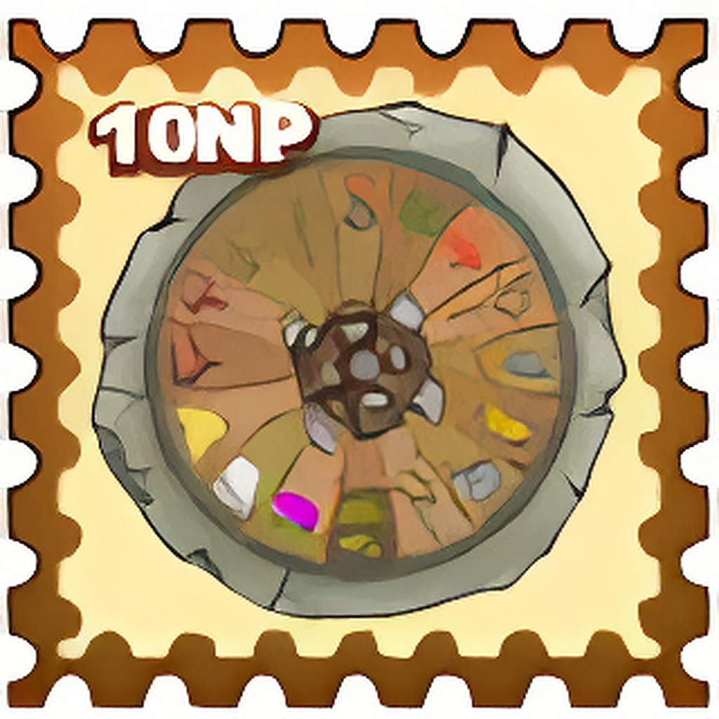 Wheel of Monotony Stamp