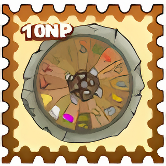 Wheel of Monotony Stamp
