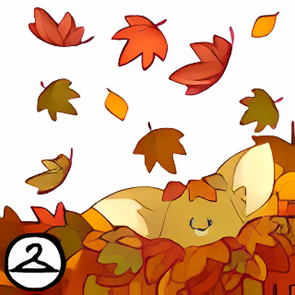 Premium Collectible: Faellie in Fall Foliage Foreground