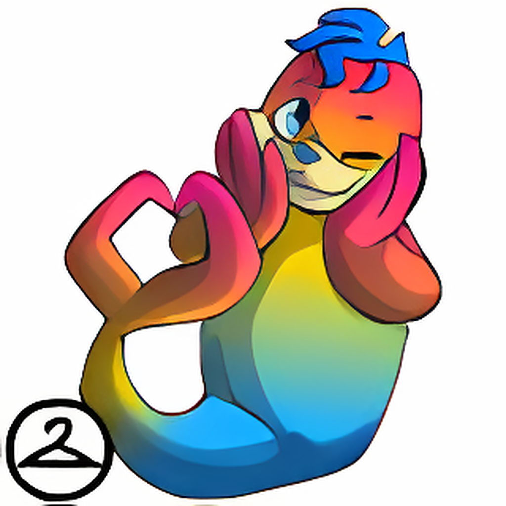 Prismatic Pansexual: Adoring Rainbow Tuskaninny