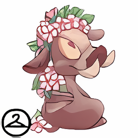 Prismatic Light Blossom: Blooming Woodland Moehog