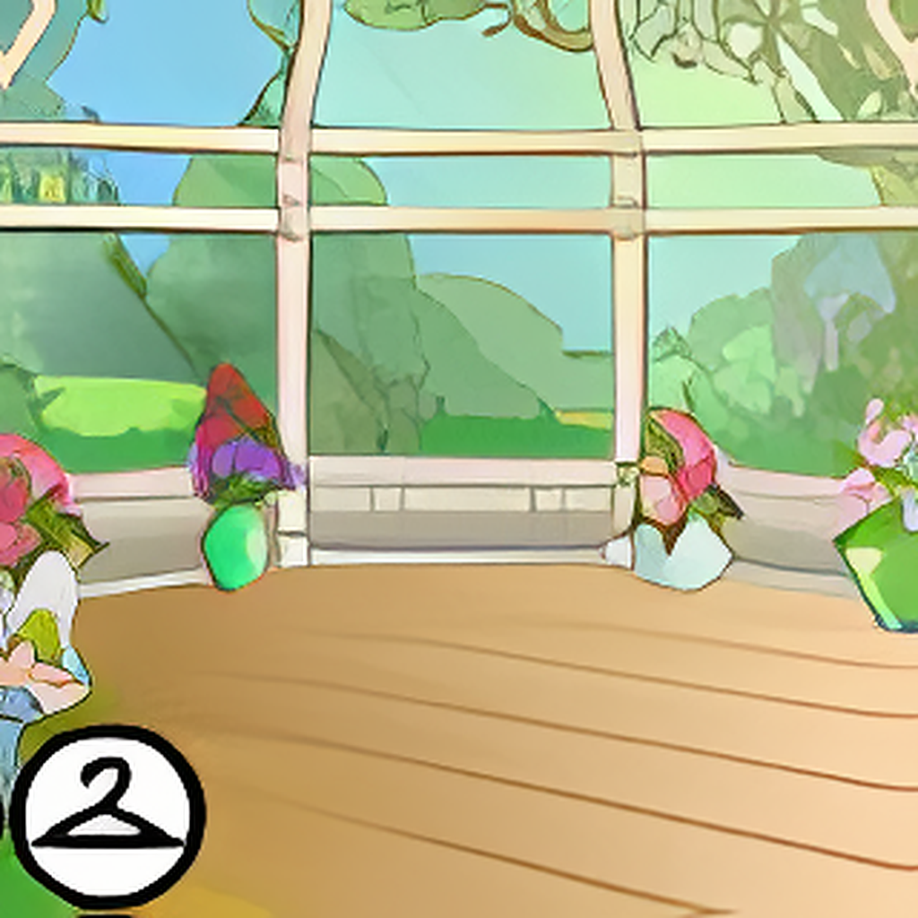 Peaceful Conservatory Background