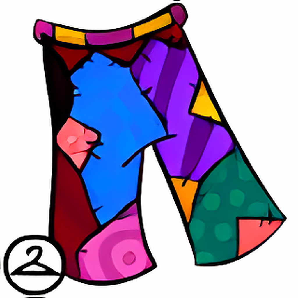 Patchwork Trousers