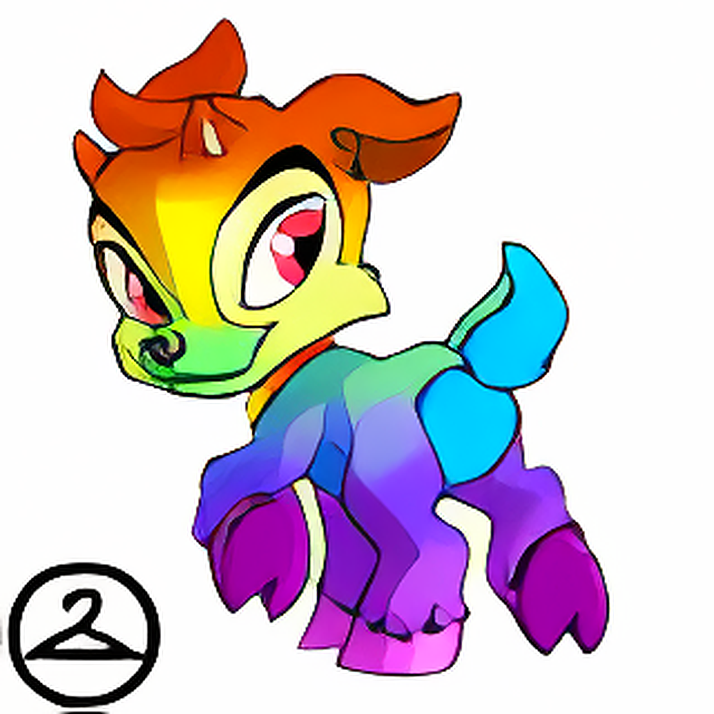 Adoring Rainbow Ixi
