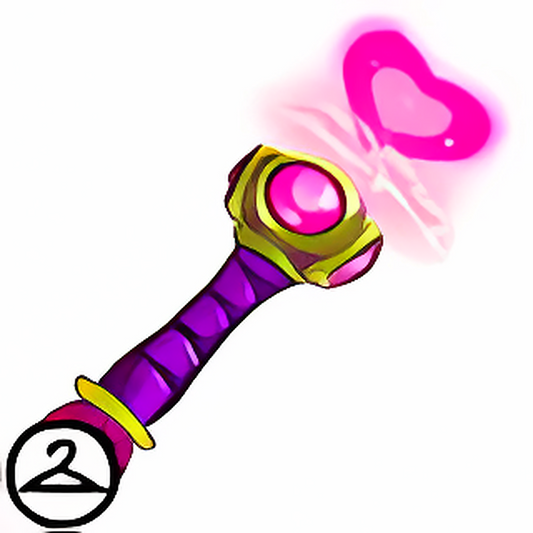 Valentine Shooting Hearts Wand