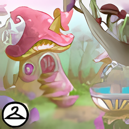 Mushrooms of Spring Background