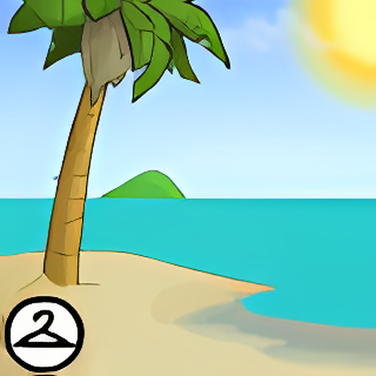 Mystery Island Summer Background