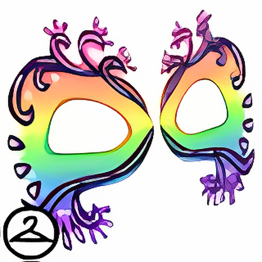 Rainbow Eye Face Paint
