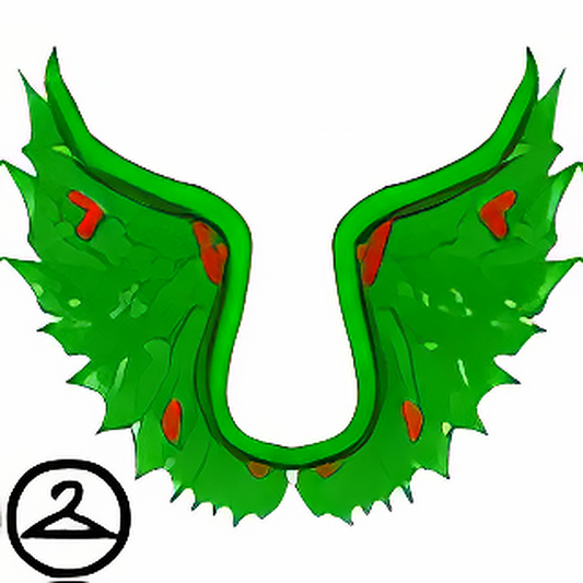 Evergreen and Holly Wings