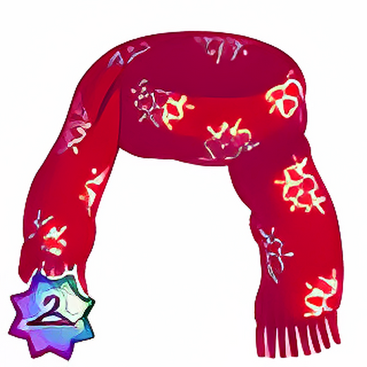 Matching Christmas Slorg Scarf