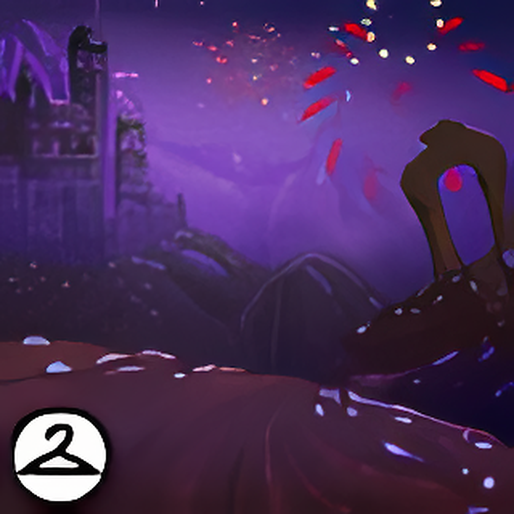Snowy Castle Background