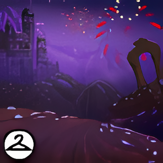 Snowy Castle Background
