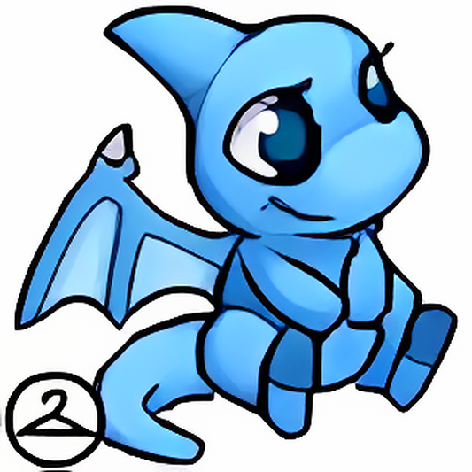 Habbo Hotel Blue Shoyru