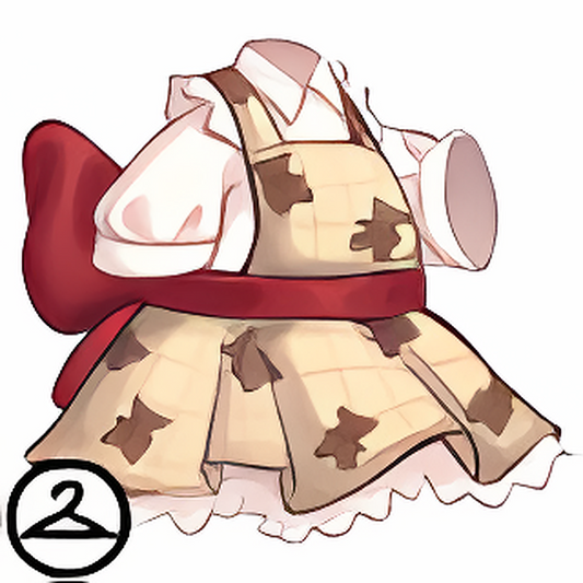 Teddy-Printed Dress