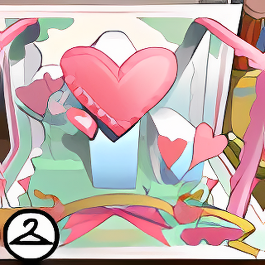 Pop-Up Valentine Card Background