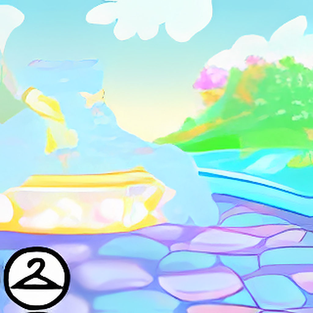 MME6-B: Bubbling Fountain Background