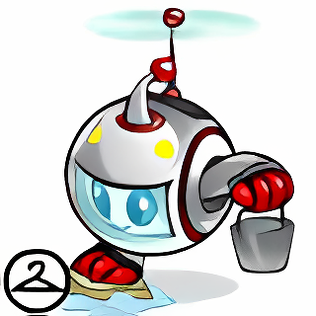 Helpful Cleaning Robot Kiko