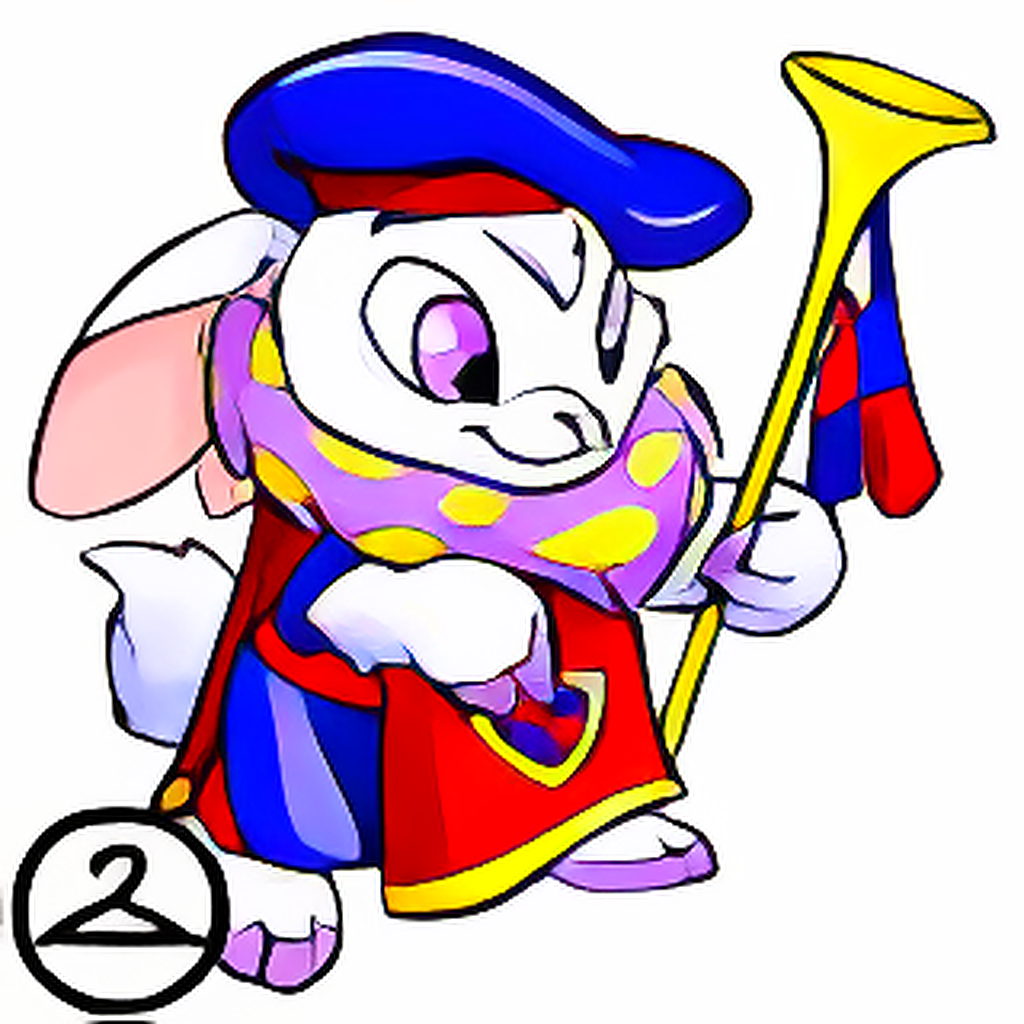 Prismatic Mirage: Nostalgic Royalboy Cybunny