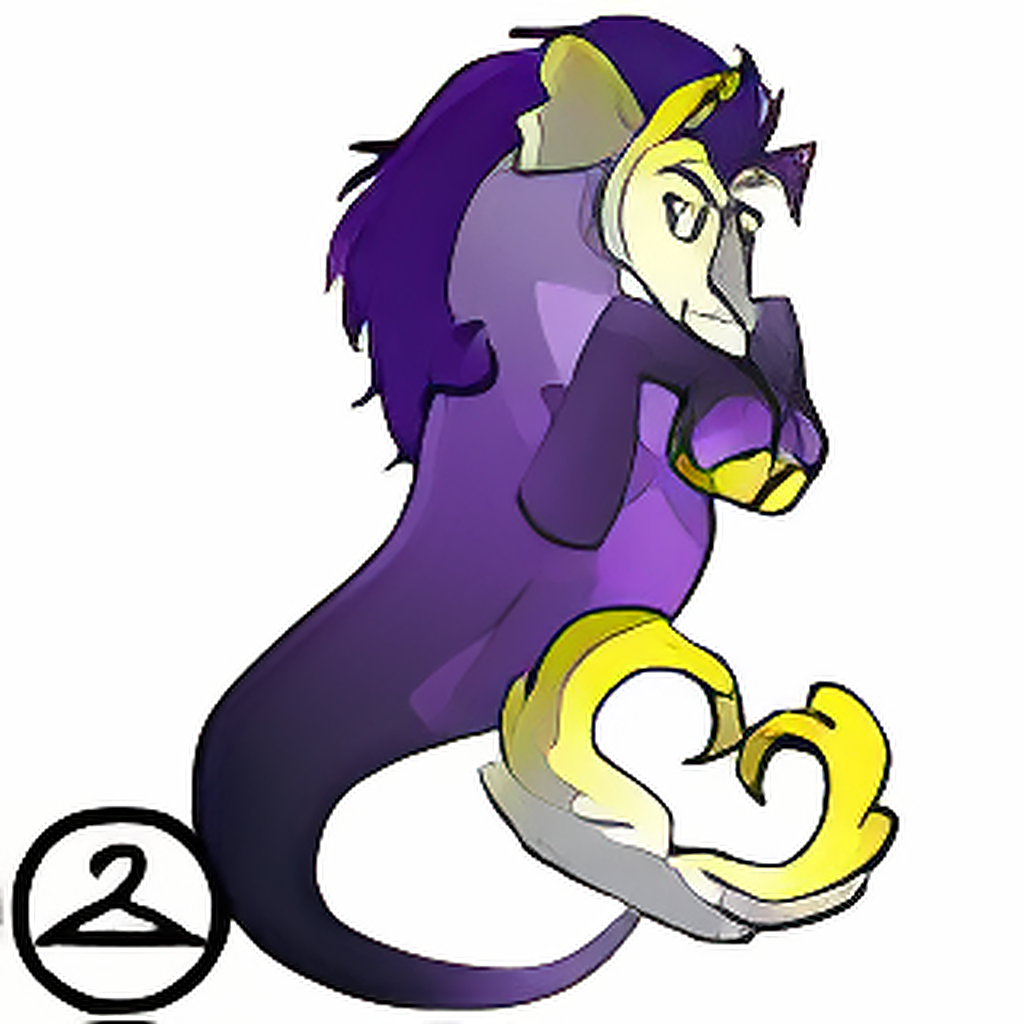 Prismatic Nonbinary: Adoring Rainbow Peophin