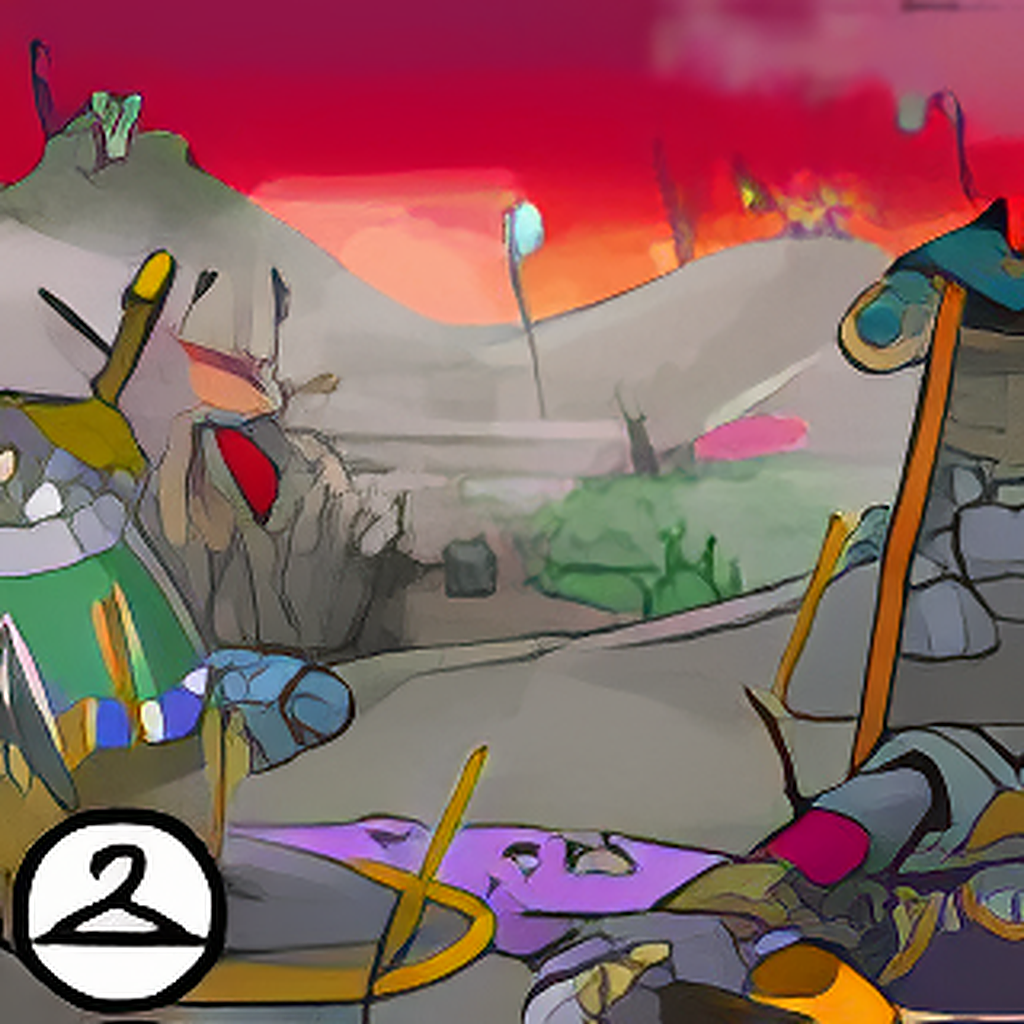 End of Battle Background
