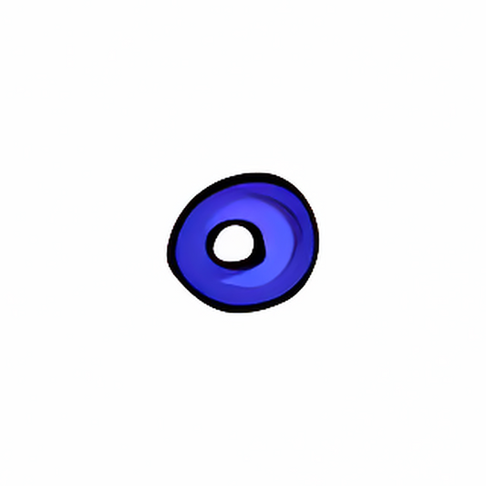 Blue Oranu Bead