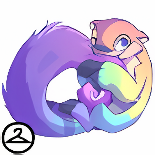 Prismatic Pastel: Adoring Rainbow Lutari