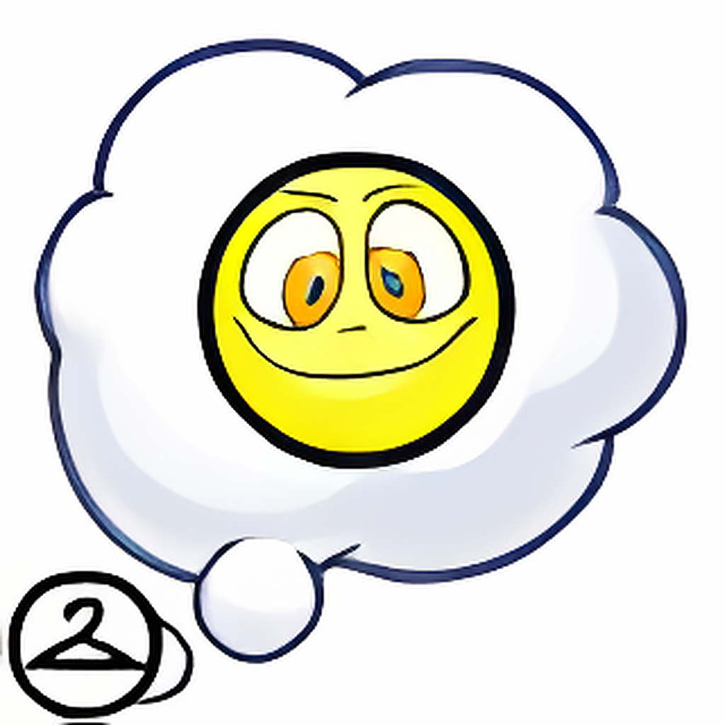 Got To Smile Thought Bubble