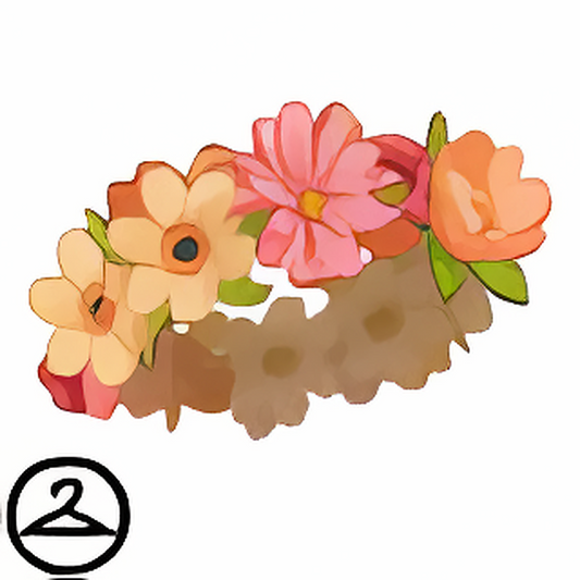 Dyeworks Sunset: Maraquan Spring Flower Crown