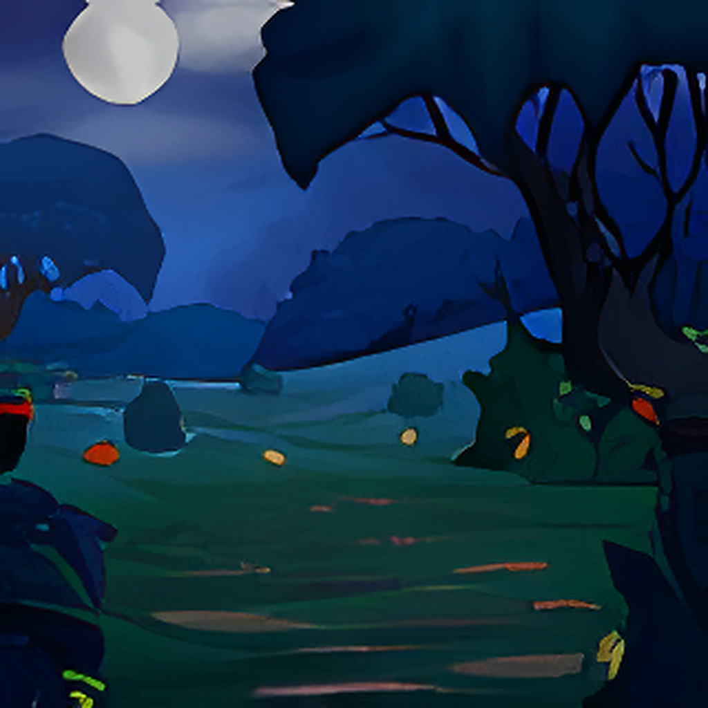 Night Time Negg Hunt Background