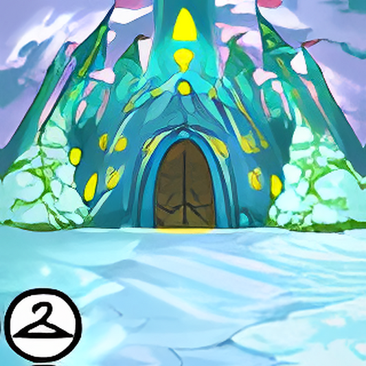 Wintery Palace Background